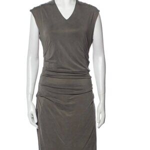 Helmut Lang V Neck Dress